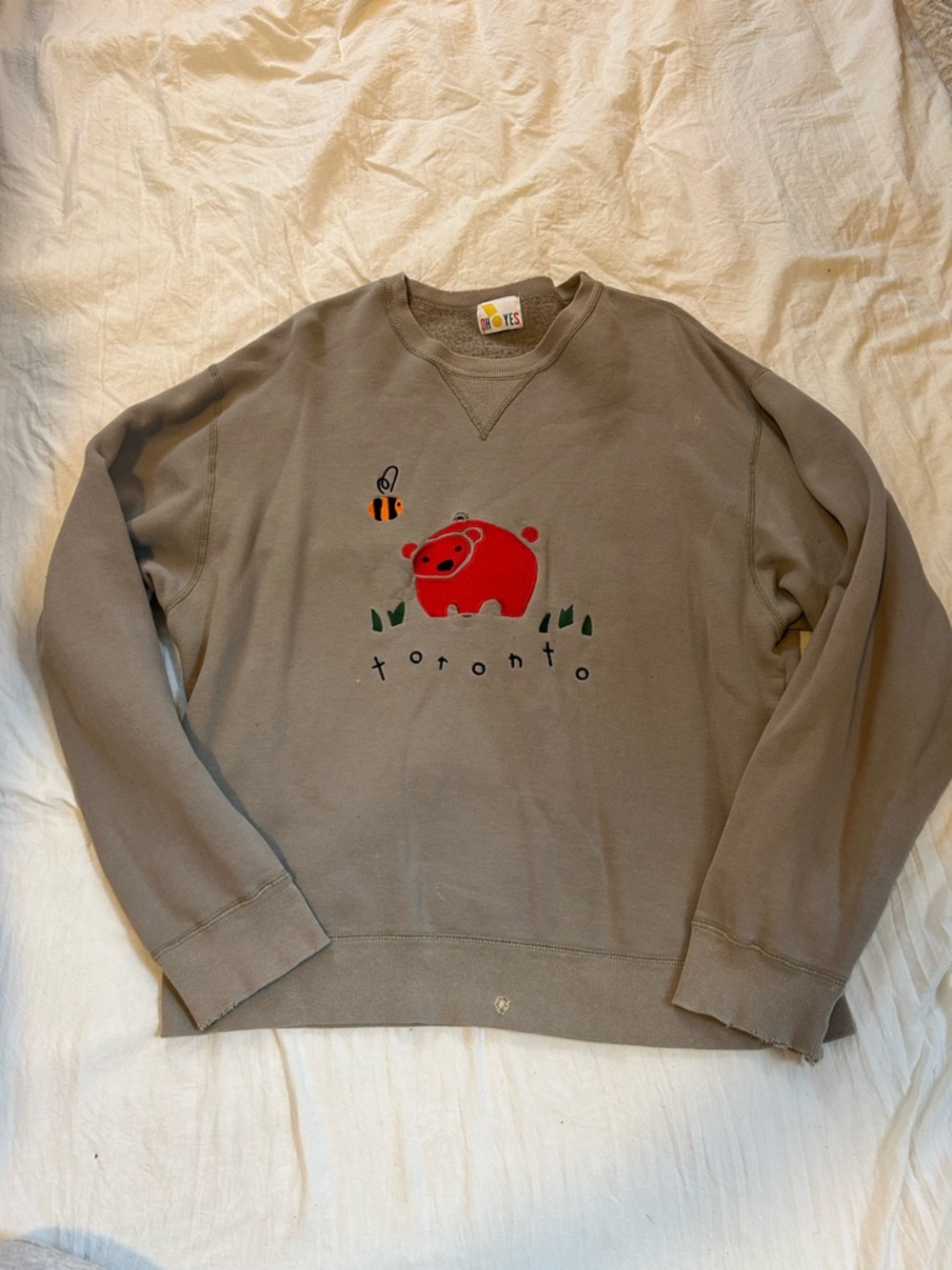 Vintage crew neck